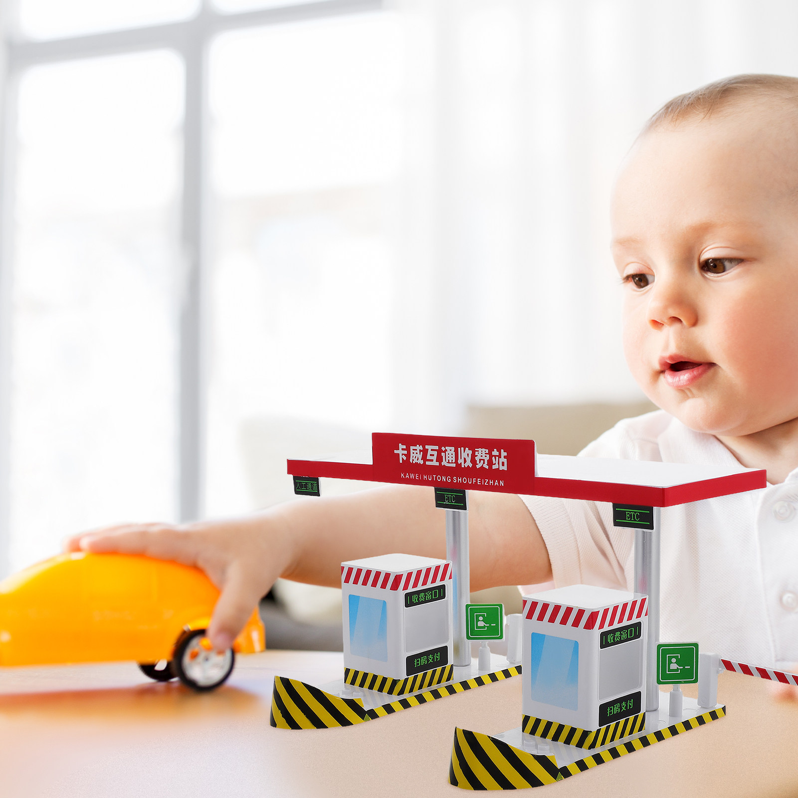 Plastic Toll Booth Playset Kid - огляд і ціна Kid Educational