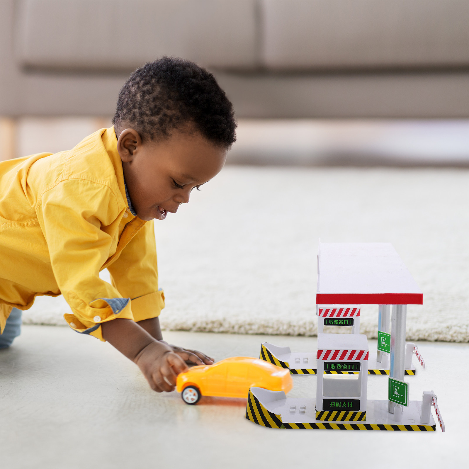 Plastic Toll Booth Playset Kid - огляд і ціна Kid Educational