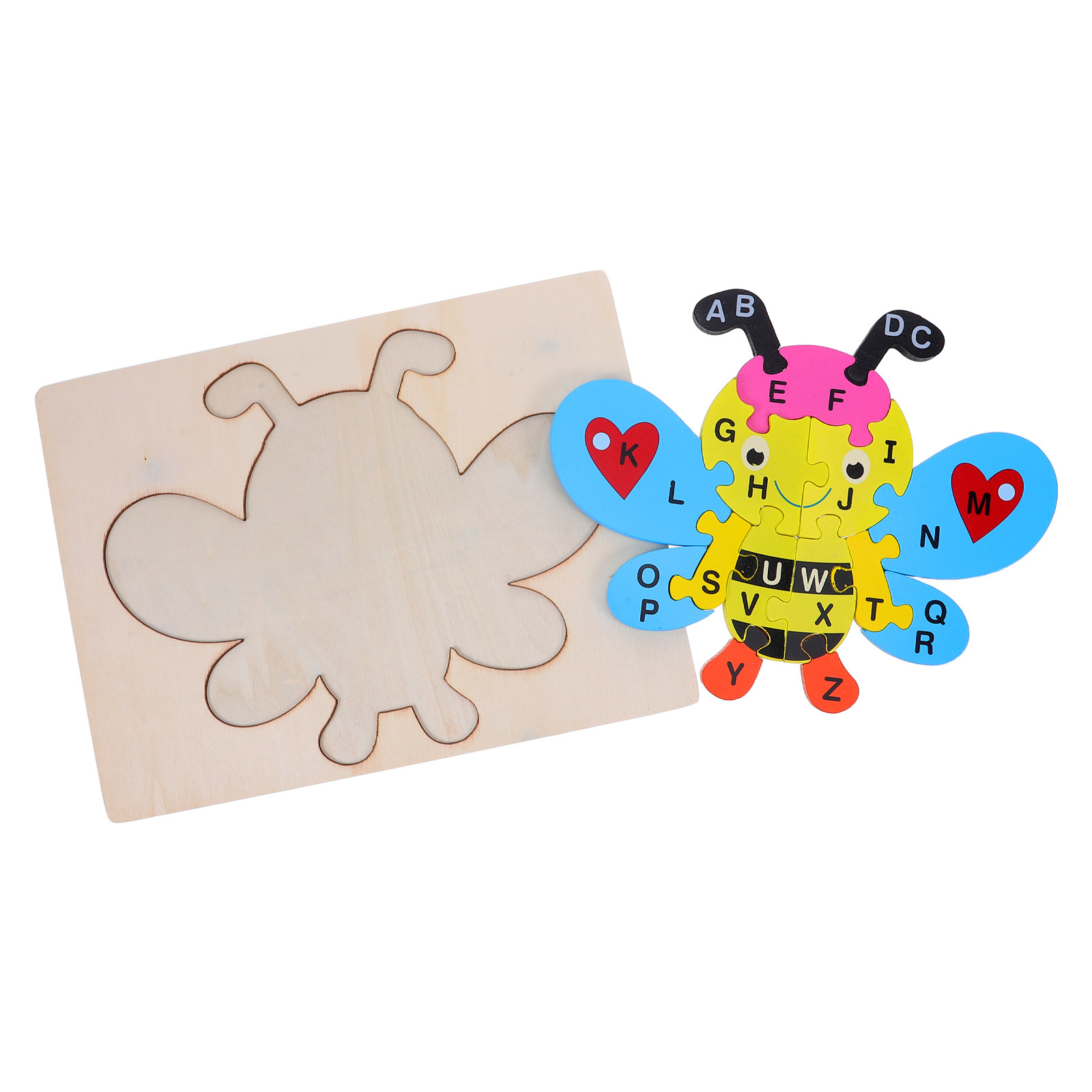 1Set Wooden Alphabet Puzzle Be - огляд і ціна Abc Kids Early Education
