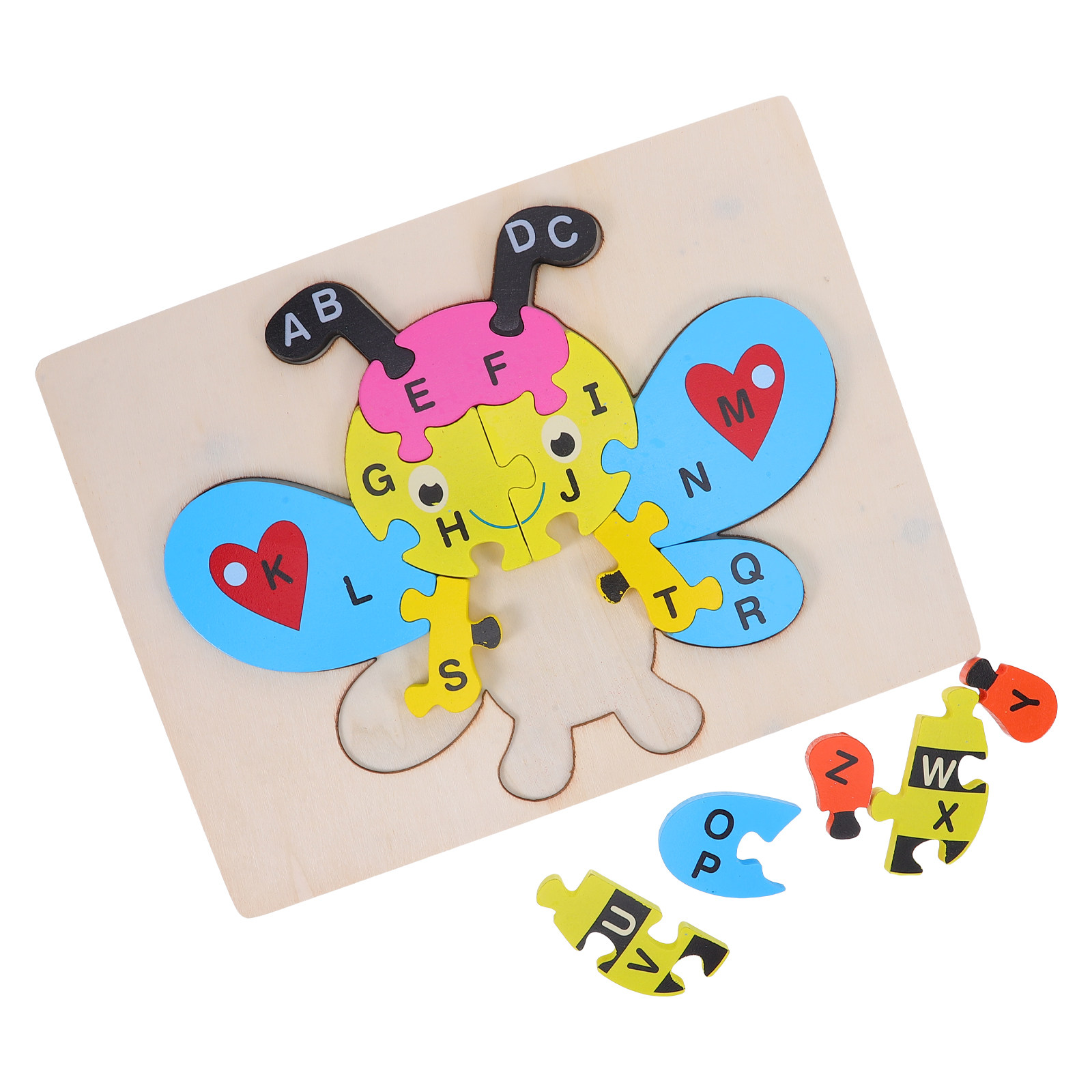 1Set Wooden Alphabet Puzzle Be - огляд і ціна Abc Kids Early Education