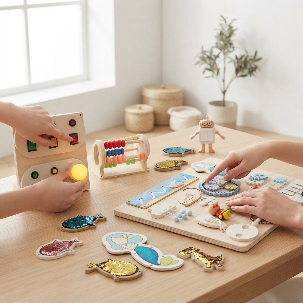Dinosaur Busy Board Wooden DIY - огляд і ціна Kids Education Usa