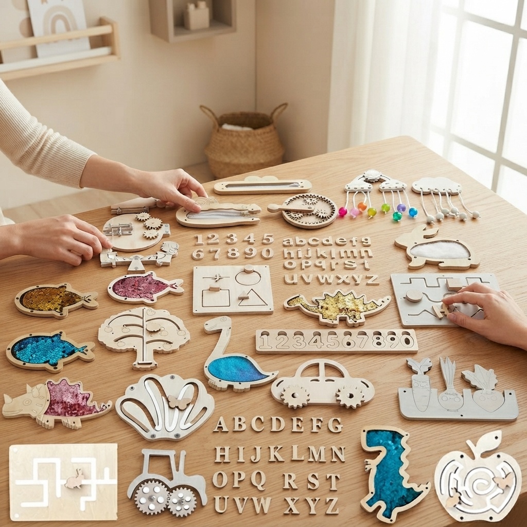 Dinosaur Busy Board Wooden DIY - огляд і ціна Kids Education Usa