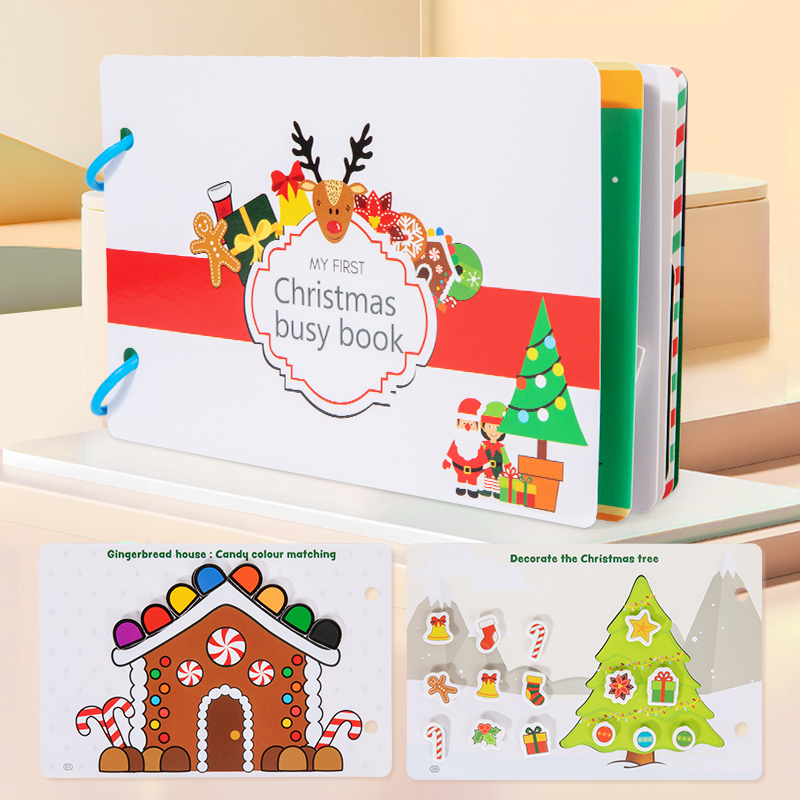 Montessori Baby Busy Book Hall - огляд і ціна Kids First Education