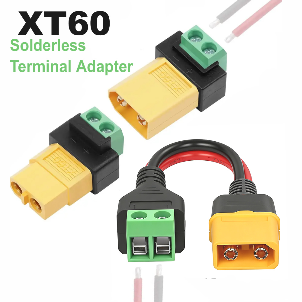 Solderless 2 Pin to XT60 Male  - огляд і ціна Solar System Model