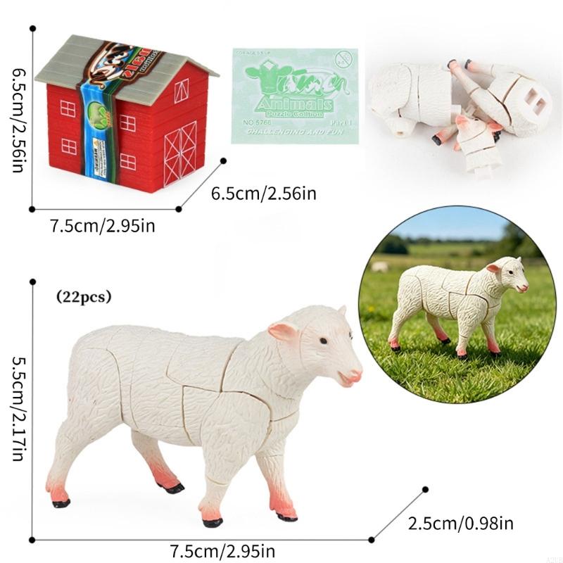 4D Animal Puzzle Building Anim - огляд і ціна Kids Education Usa