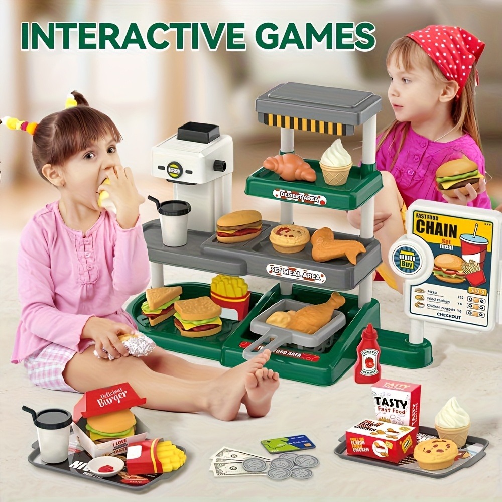 Pretend Play Fast Food Store T - огляд і ціна Kids Education Store