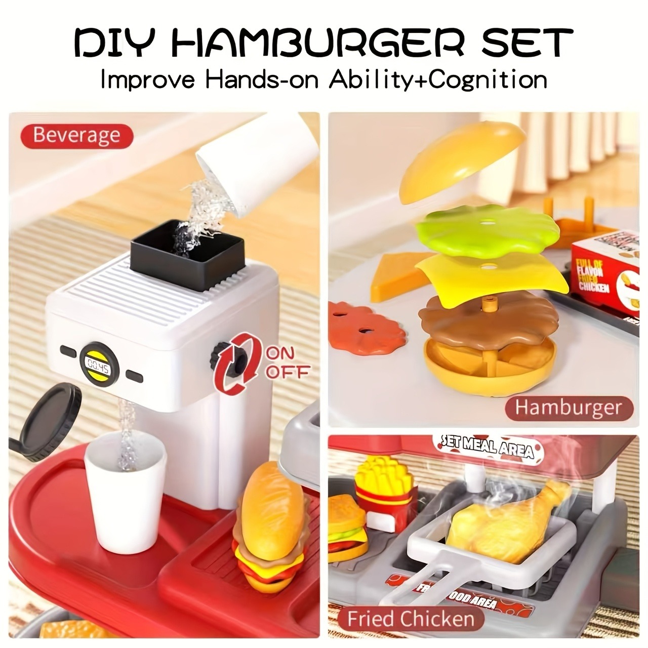 Pretend Play Fast Food Store T - огляд і ціна Kids Education Store