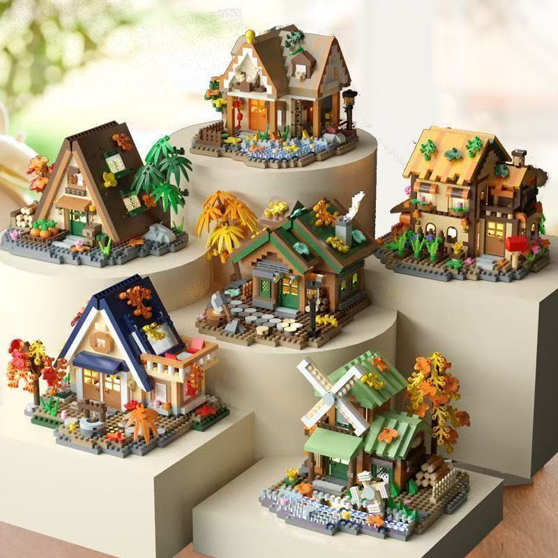 6 Sets Forest Cabin Mini Build - огляд і ціна Kids Education Login