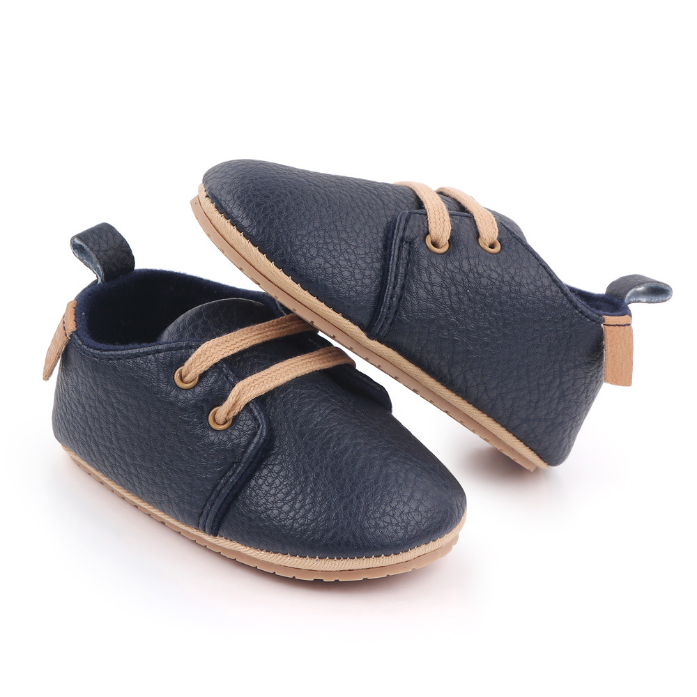 Baby Leather Casual Crib Shoes - огляд і ціна Kids First Education