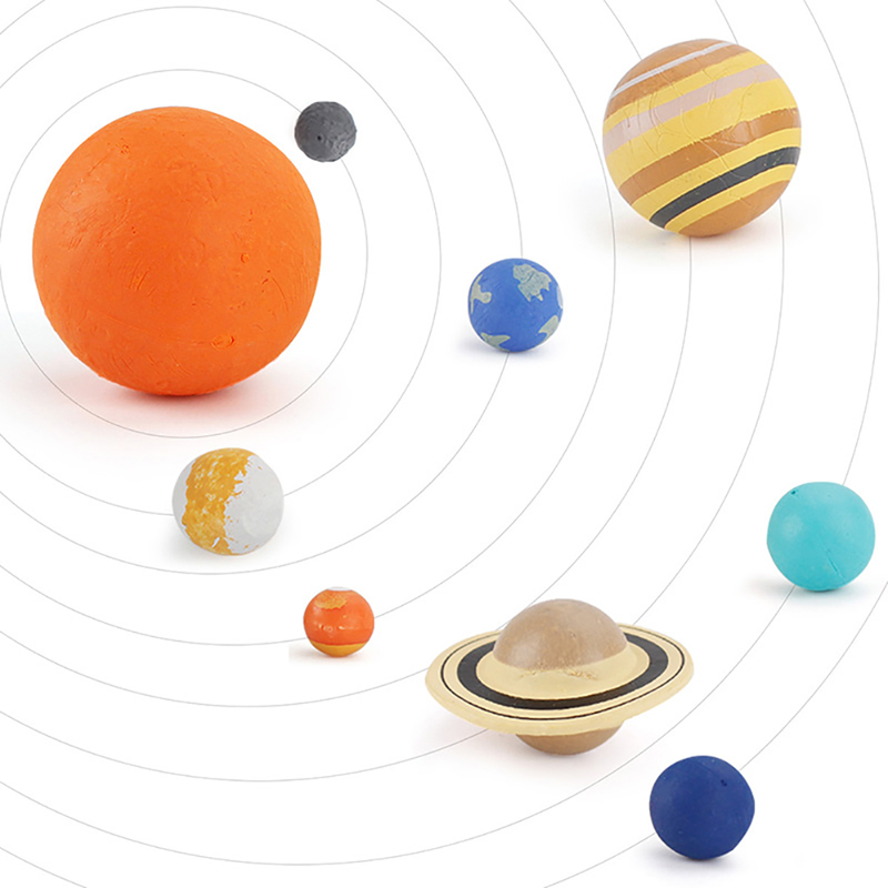 9 Pcs/Set Simulation The Solar - огляд і ціна Solar System Model