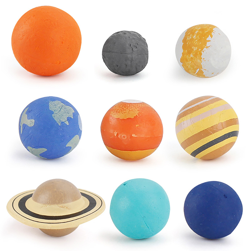 9 Pcs/Set Simulation The Solar - огляд і ціна Solar System Model