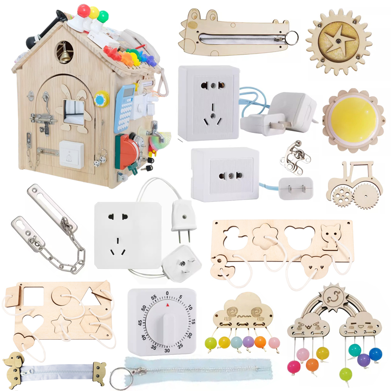 Montessori Busy Board Accessor - огляд і ціна Kids Education Usa
