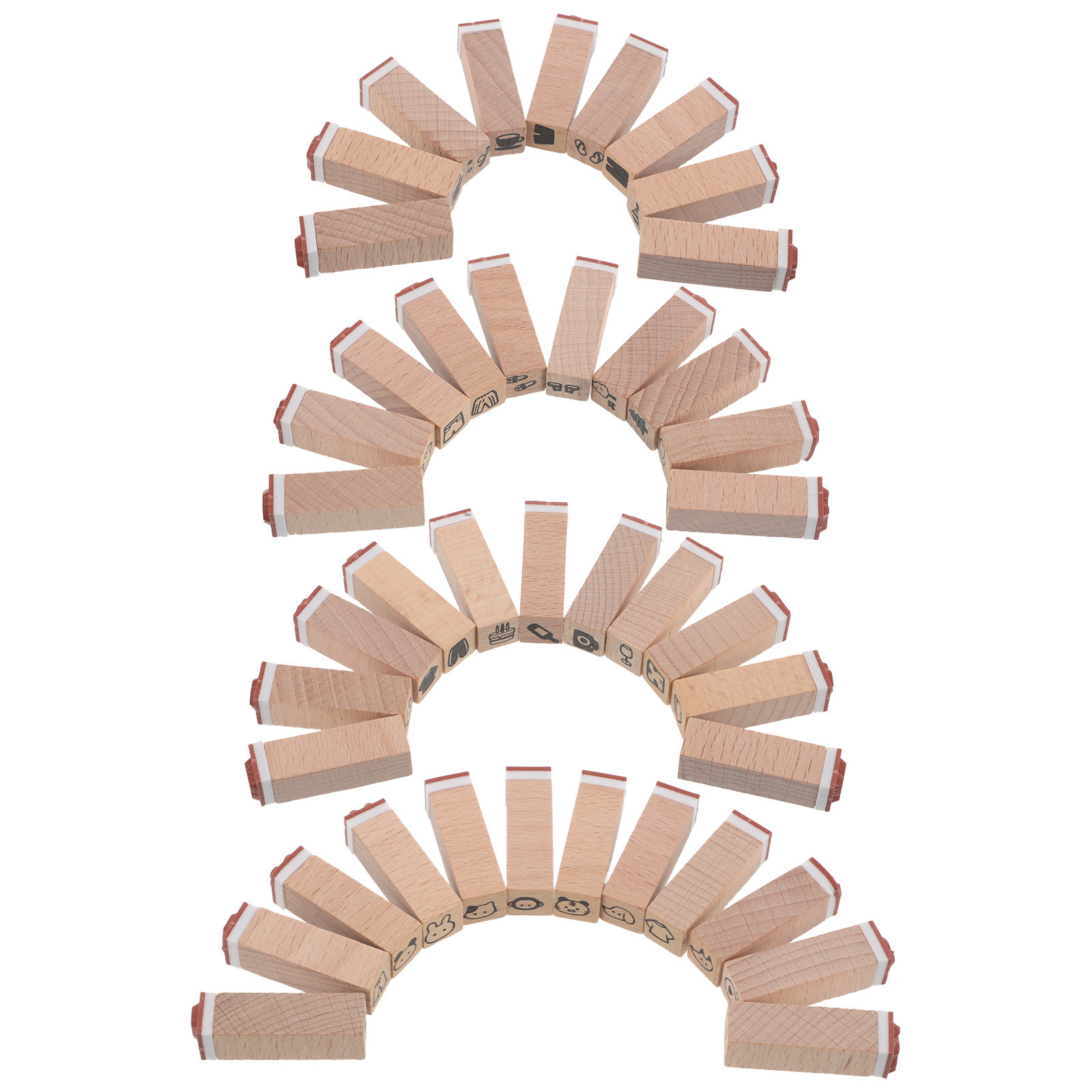 42Pcs Nature-Inspired Wooden A - огляд і ціна Kids Education Planner