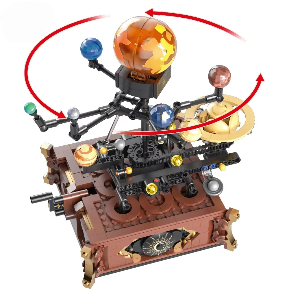 697pcs Classic Space Solar Sys - огляд і ціна Solar System Model