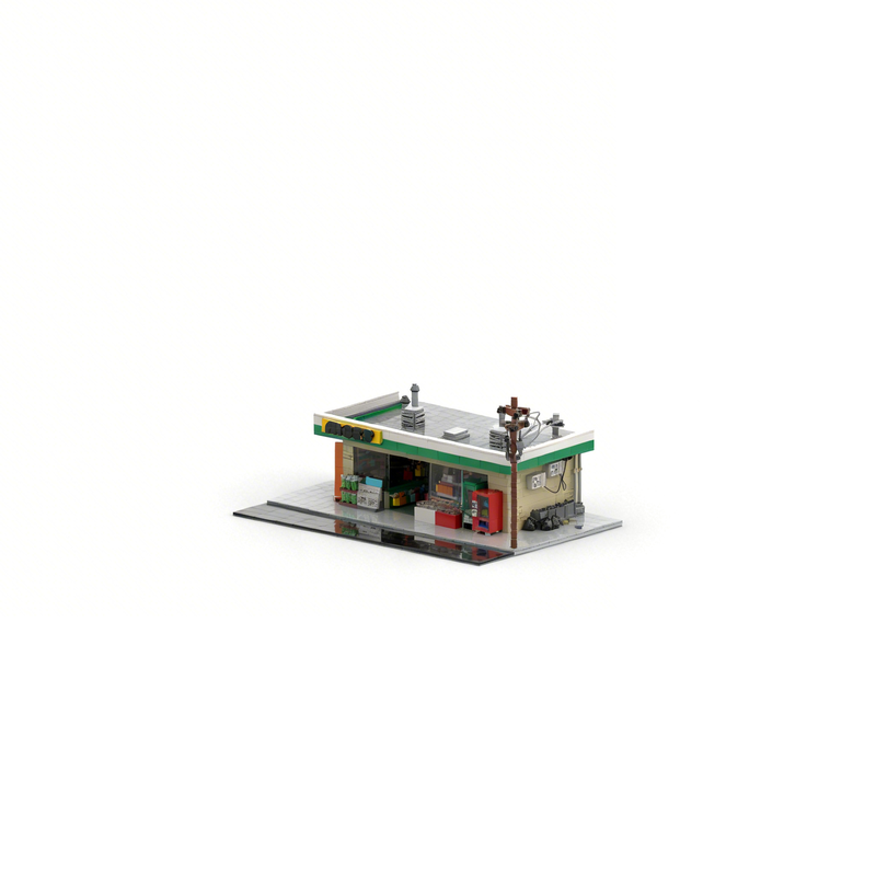 2068pcs MOC Convenience Store  - огляд і ціна Kids Education Store