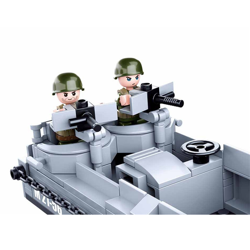 Sluban WW2 US Military Higgins - огляд і ціна Kids Education Usa