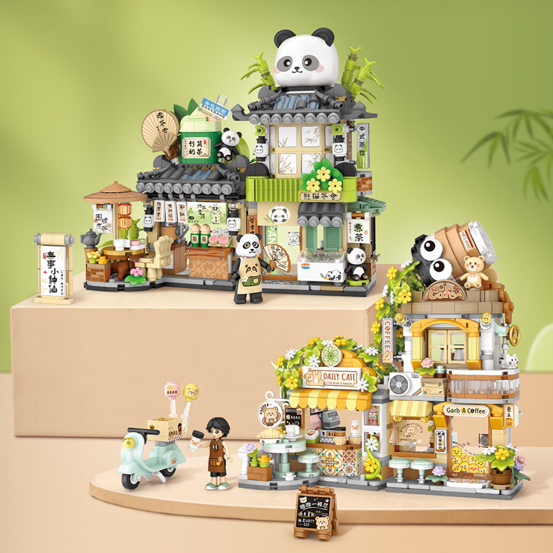 NEW Panda Pet Zoo Coffee Shop  - огляд і ціна Kids Education Store