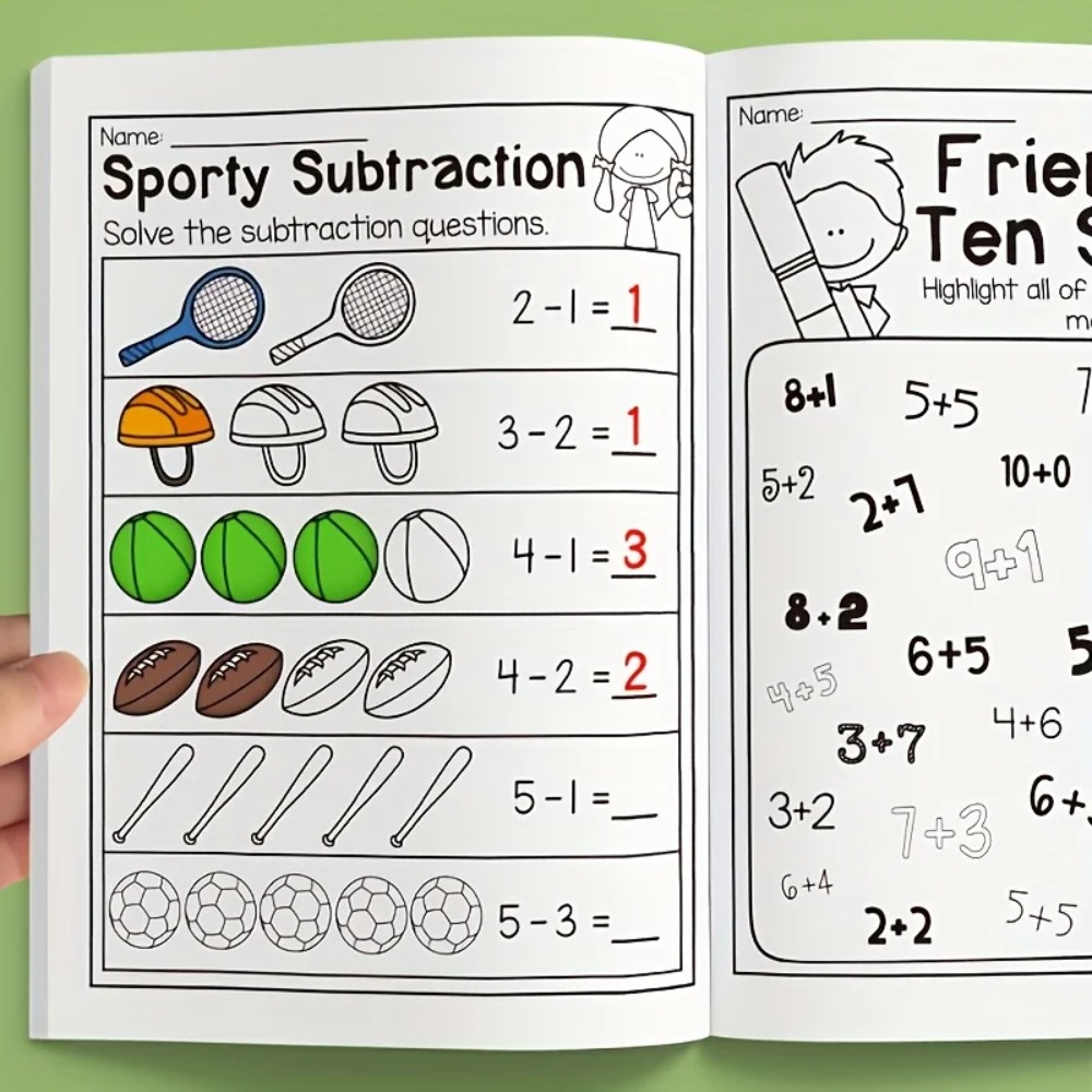 Addition Subtraction Worksheet - огляд і ціна Kids Education Worksheet
