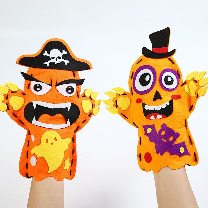 2Pcs Halloween Hand Puppet DIY - огляд і ціна Kids Education Usa