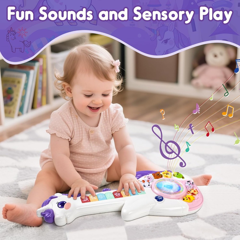 Baby Musical Unicorn Toys Educ - огляд і ціна Kids First Education