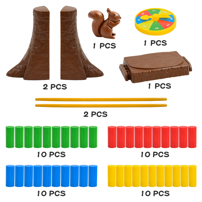 Squirrel Push Log Balance Boar - огляд і ціна Kids Education Login