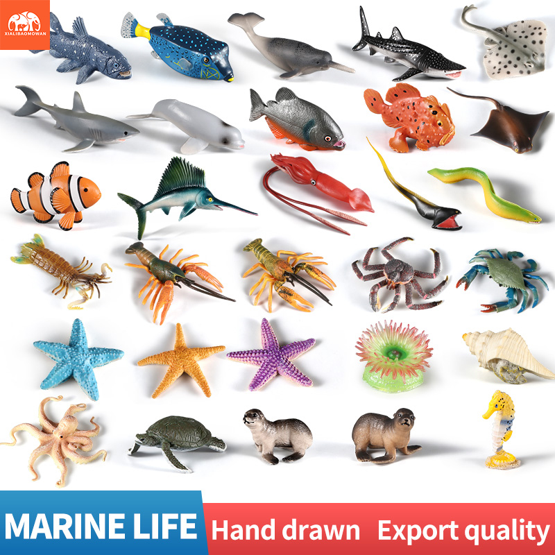 Sea Life Animal Action Figures - огляд і ціна Kids First Education