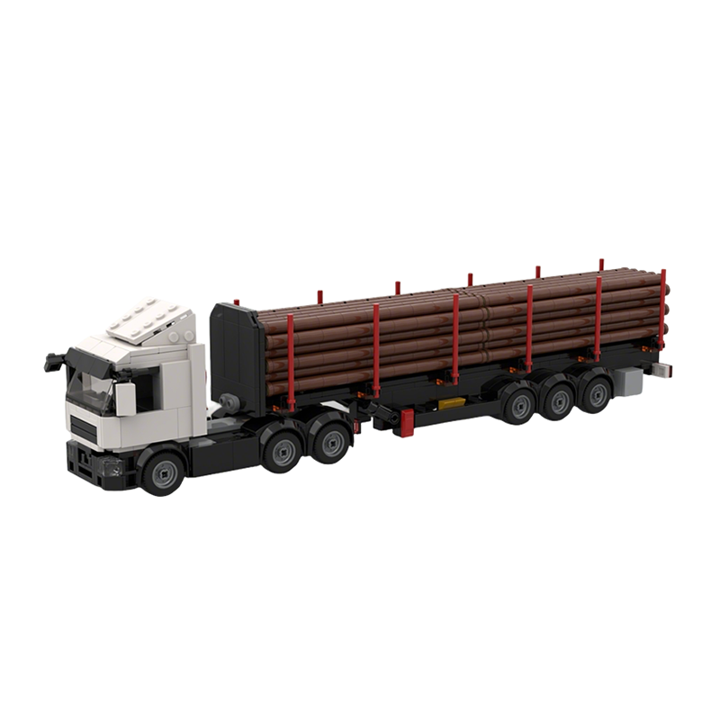 215pcs MOC City Cargo Log Trai - огляд і ціна Kids Education Login