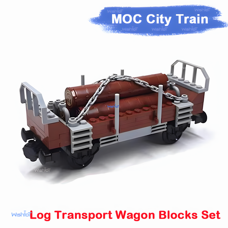 MOC City Train Log Transport W - огляд і ціна Kids Education Login