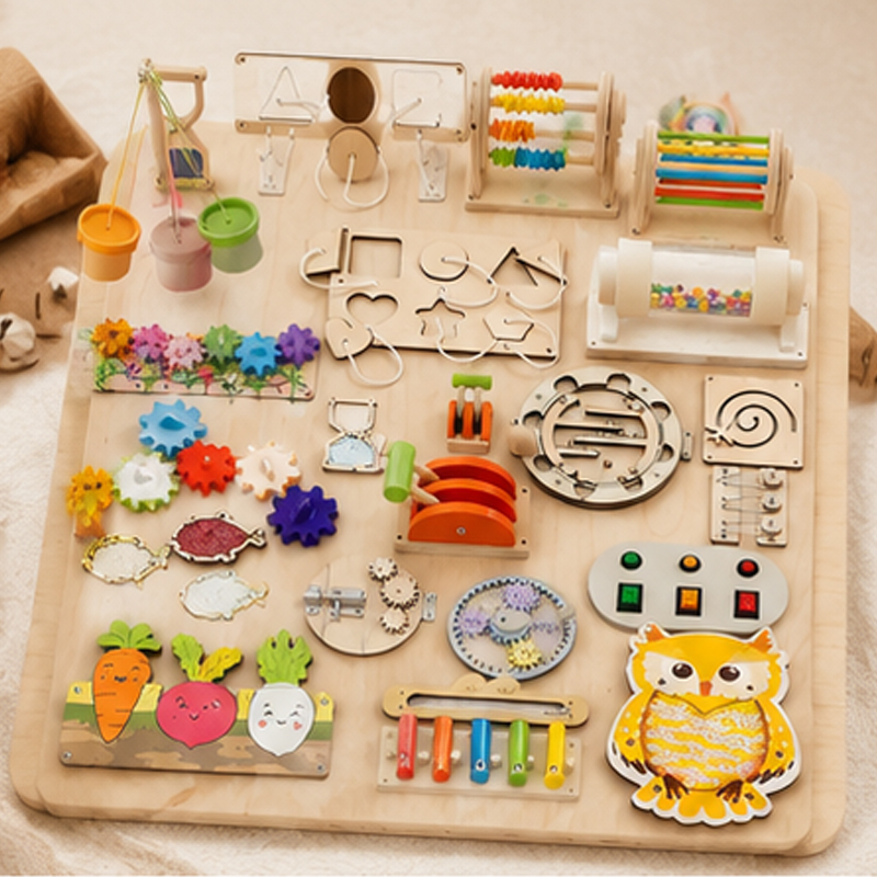 Premium Montessori Busy Board  - огляд і ціна Kids Education Usa