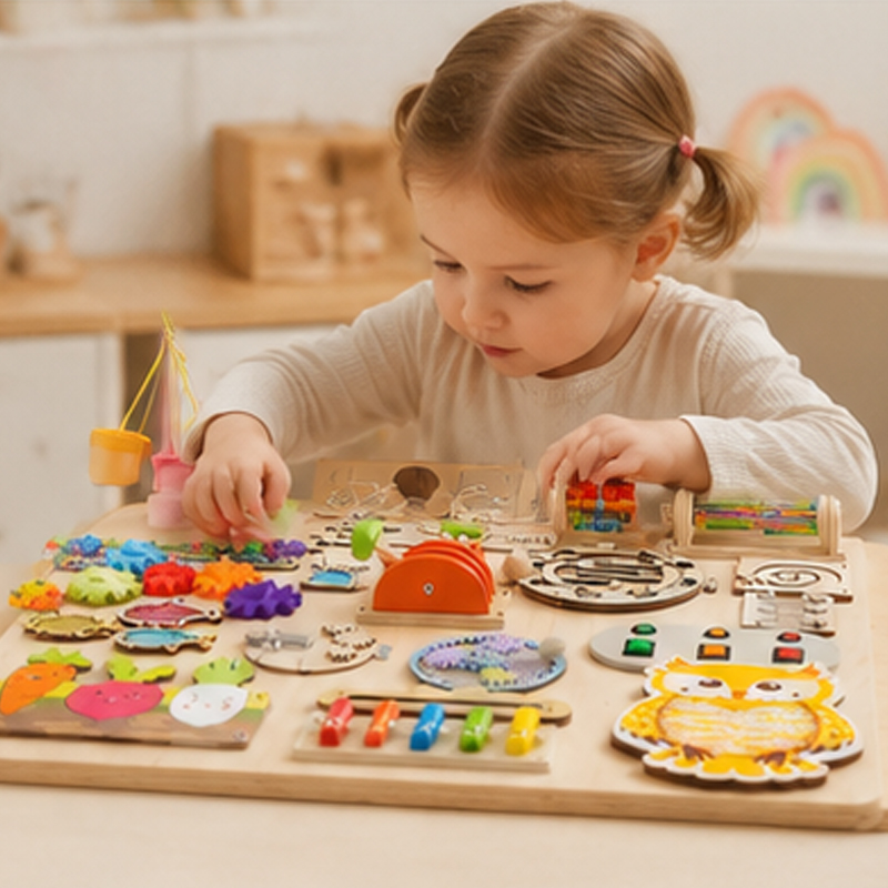 Premium Montessori Busy Board  - огляд і ціна Kids Education Usa